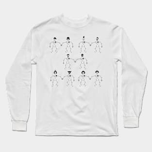 Skeletons in Love Long Sleeve T-Shirt